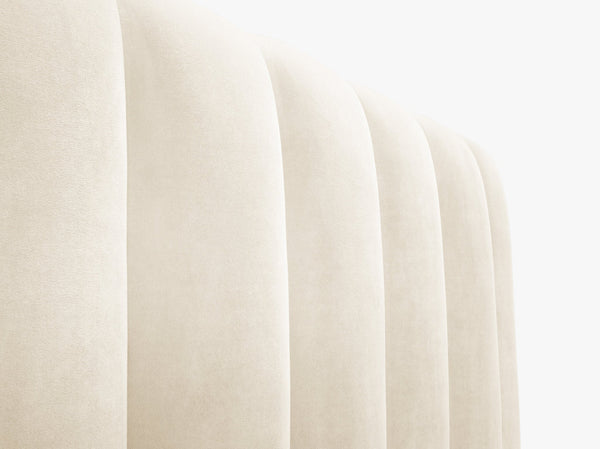 Upholstered Bed Frame with Storage & Tufted Headboard