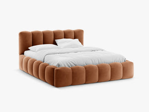 Upholstered Storage Bed Frame with Gas Lift & Slatted Base