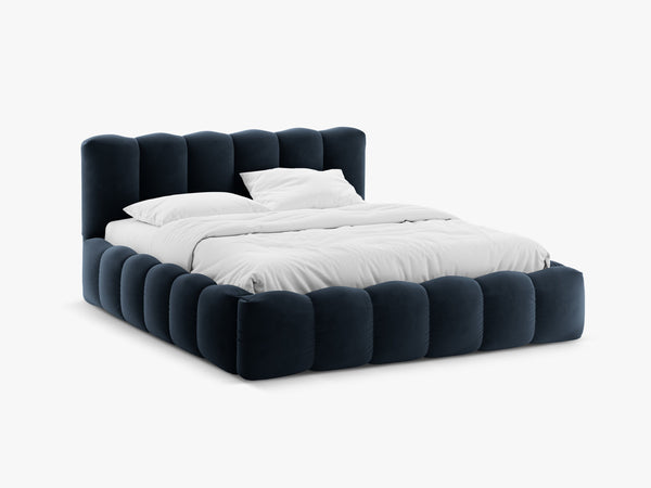 Upholstered Storage Bed Frame with Gas Lift & Slatted Base