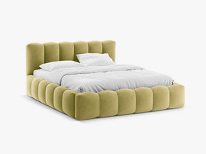 Upholstered Storage Bed Frame with Gas Lift & Slatted Base
