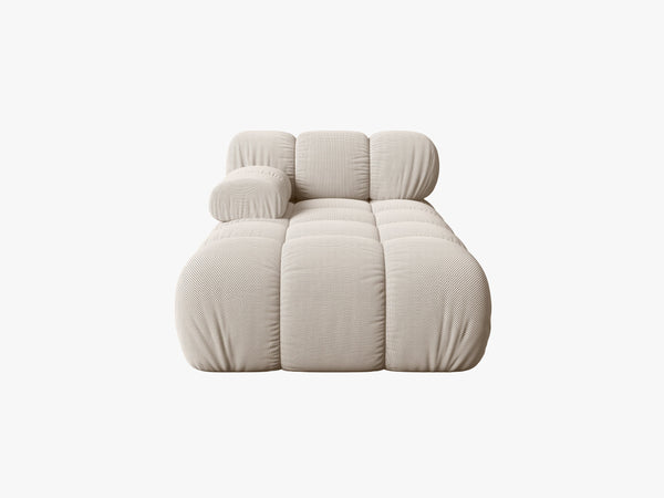 Modular Chaise Lounge Sofa – Upholstered Corner Extension Seat W94