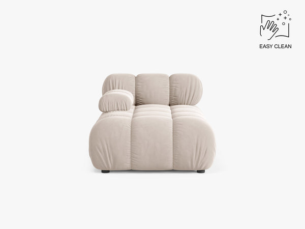 Modular Chaise Lounge Sofa – Upholstered Corner Extension Seat W94
