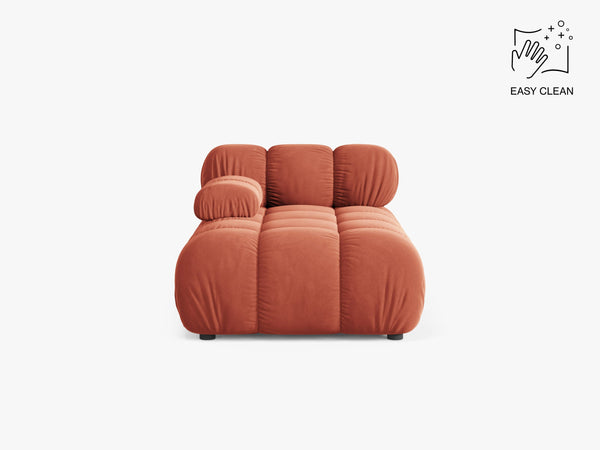 Modular Chaise Lounge Sofa – Upholstered Corner Extension Seat W94