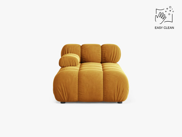 Modular Chaise Lounge Sofa – Upholstered Corner Extension Seat W94