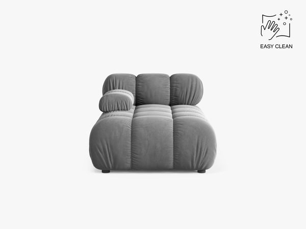 Modular Chaise Lounge Sofa – Upholstered Corner Extension Seat W94