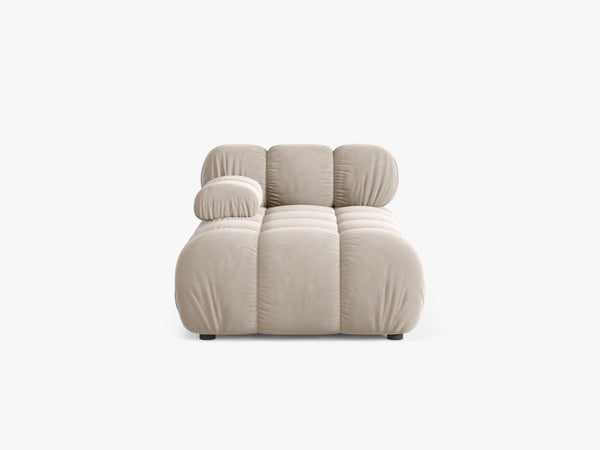 Modular Chaise Lounge Sofa – Upholstered Corner Extension Seat W94