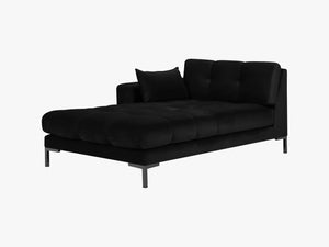 Modern Chaise Lounge – Quilted Bubble Design Recliner Sofa L185