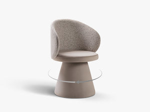 Modern Swivel Dining Chair – Velvet Upholstered Accent Chair
