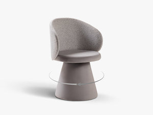 Modern Swivel Dining Chair – Velvet Upholstered Accent Chair