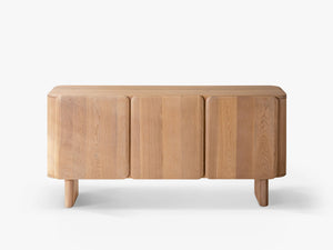 Modern Sideboard with Wooden Finish & Spacious Storage
