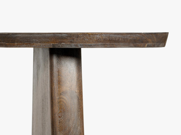 Wooden Console Table – Multi-Functional Design with Natural Finish (135 cm)