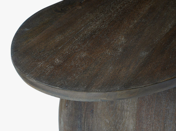 Wooden Console Table – Multi-Functional Design with Natural Finish (135 cm)