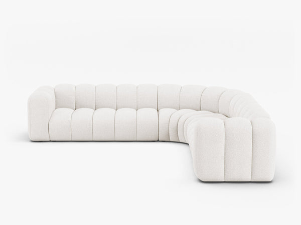 Large Modular Corner Sofa with Rounded Design & Deep Seating W309