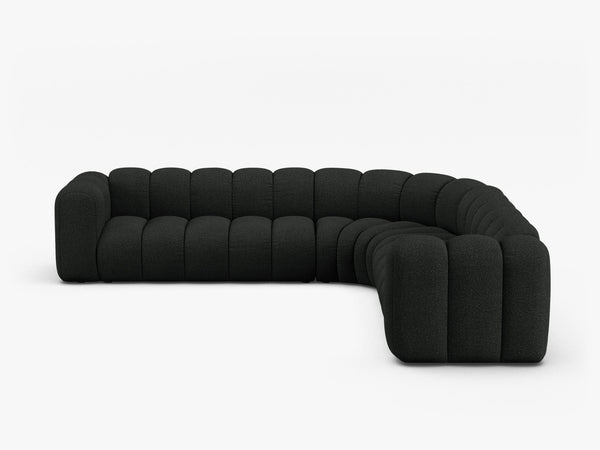 Large Modular Corner Sofa with Rounded Design & Deep Seating W309