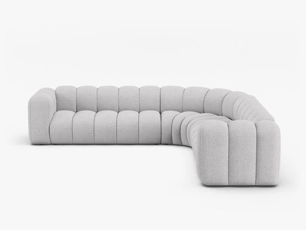Large Modular Corner Sofa with Rounded Design & Deep Seating W309
