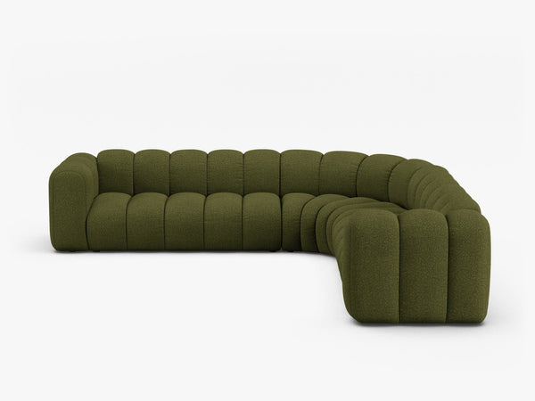 Large Modular Corner Sofa with Rounded Design & Deep Seating W309