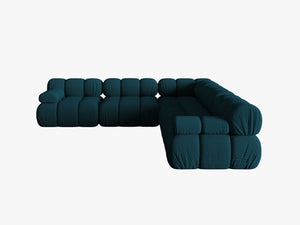 Modular Corner Sofa with Rounded Design & Medium-Soft Comfort W282