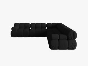 Modular Corner Sofa with Rounded Design & Medium-Soft Comfort W282