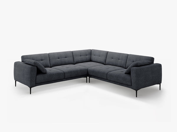 Symmetrical Corner Sofa – Modern U-Shape Couch with Deep Seating W282
