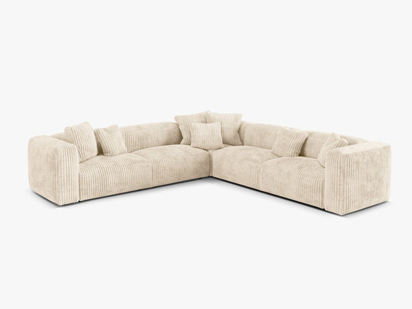 Large Corner Sofa with Soft Seating & Modern Design W316