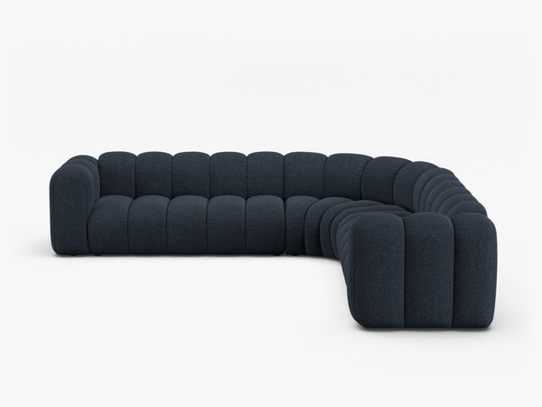 Large Modular Corner Sofa with Rounded Design & Deep Seating W309