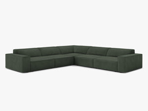 Symmetrical Corner Sofa with Modular Design & Medium-Soft Comfort W283