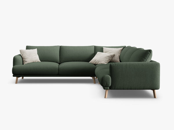 Symmetrical Corner Sofa – Modern Minimalist Deep Seating Couch W280