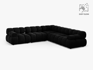 Modular Corner Sofa with Rounded Design & Medium-Soft Comfort W282