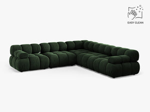 Modular Corner Sofa with Rounded Design & Medium-Soft Comfort W282