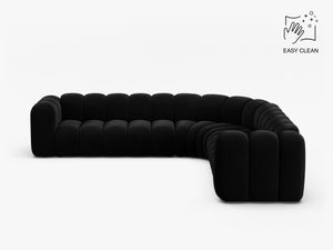 Large Modular Corner Sofa with Rounded Design & Deep Seating W309