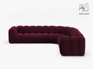 Large Modular Corner Sofa with Rounded Design & Deep Seating W309
