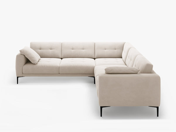 Symmetrical Corner Sofa – Modern U-Shape Couch with Deep Seating W282