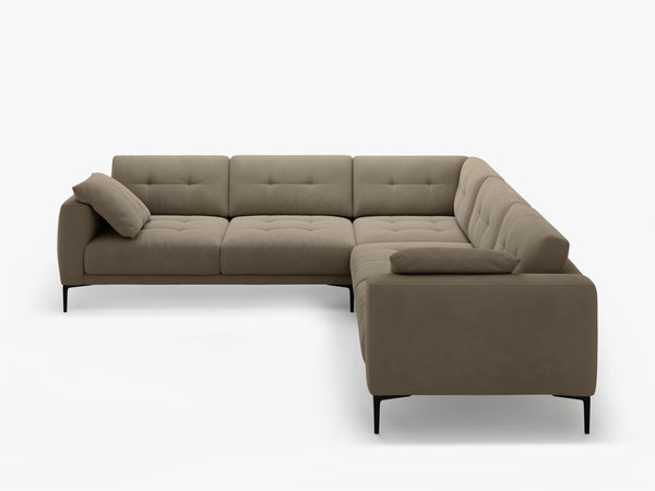 Symmetrical Corner Sofa – Modern U-Shape Couch with Deep Seating W282