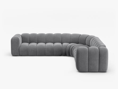 Large Modular Corner Sofa with Rounded Design & Deep Seating W309