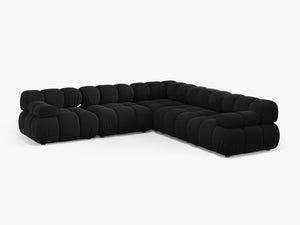 Modular Corner Sofa with Rounded Design & Medium-Soft Comfort W282