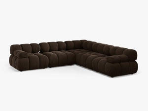 Modular Corner Sofa with Rounded Design & Medium-Soft Comfort W282