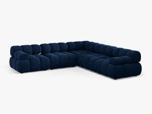 Modular Corner Sofa with Rounded Design & Medium-Soft Comfort W282