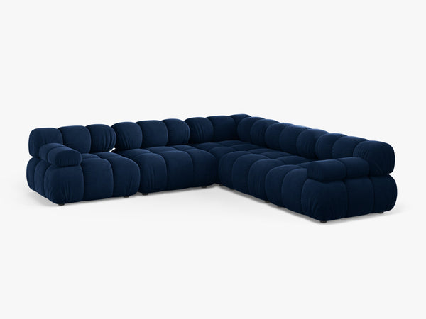 Modular Corner Sofa with Rounded Design & Medium-Soft Comfort W282