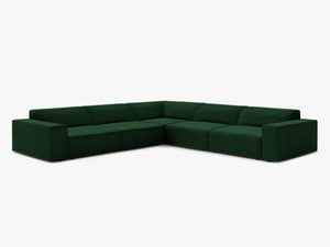 Symmetrical Corner Sofa with Modular Design & Medium-Soft Comfort W283