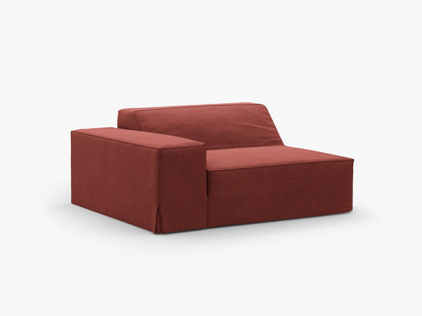 Modular Sofa Cover – Removable Upholstered Armrest Section Cover W122