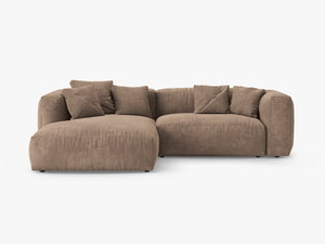 Modern Corner Sofa Bed with Soft Seating & PUMA Mechanism W280