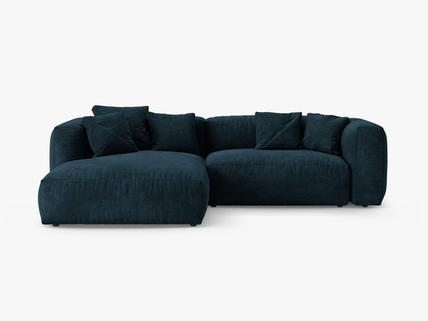 Modern Corner Sofa Bed with Soft Seating & PUMA Mechanism W280