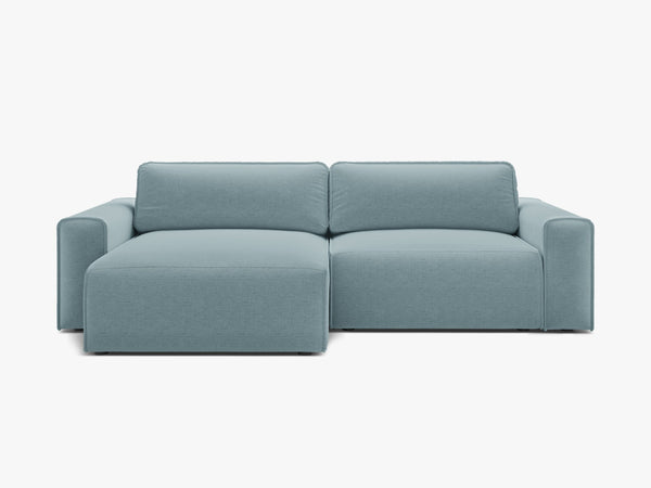Corner Sofa Bed with Storage – Modern Convertible L-Shape Couch W246