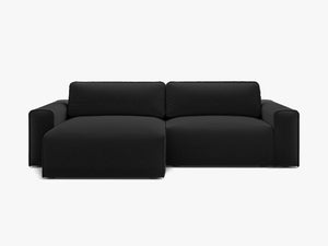 Corner Sofa Bed with Storage – Modern Convertible L-Shape Couch W246