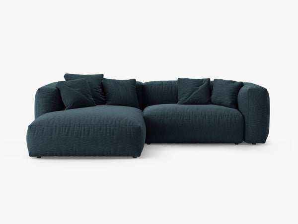 Modern Corner Sofa Bed with Soft Seating & PUMA Mechanism W280