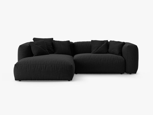 Modern Corner Sofa Bed with Soft Seating & PUMA Mechanism W280