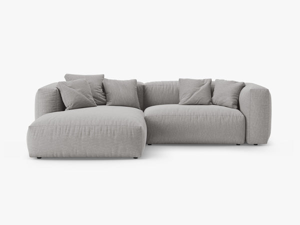 Modern Corner Sofa Bed with Soft Seating & PUMA Mechanism W280