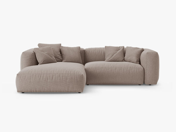 Modern Corner Sofa Bed with Soft Seating & PUMA Mechanism W280