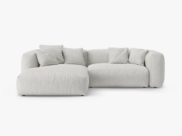 Modern Corner Sofa Bed with Soft Seating & PUMA Mechanism W280