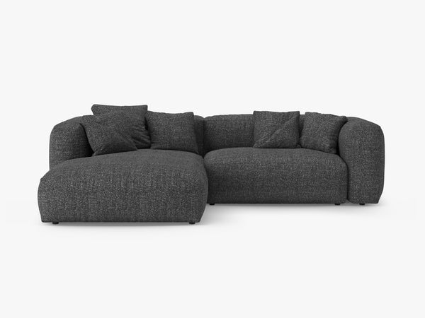 Modern Corner Sofa Bed with Soft Seating & PUMA Mechanism W280